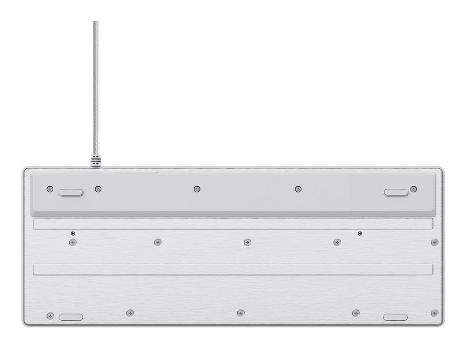 Teclado TRUST GXT 833W Thado (Espanhol - Interruptor de chave mecânico - USB - Branco) — miniatura 4