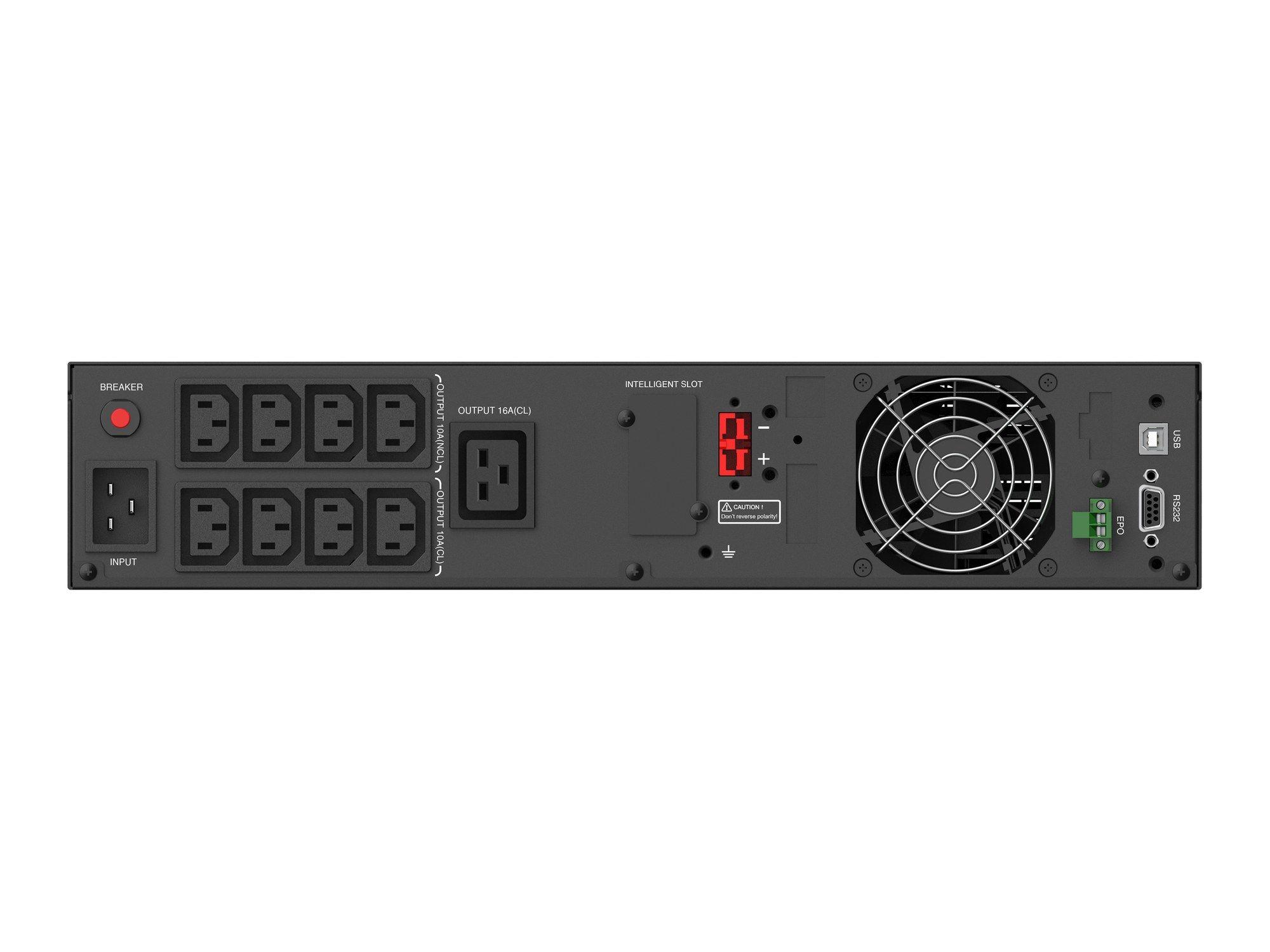 UPS Online CONCEPTRONIC ZEUS51E3K (USB Type-B 2.0 - Acoplador C19 - Preto) — miniatura 3