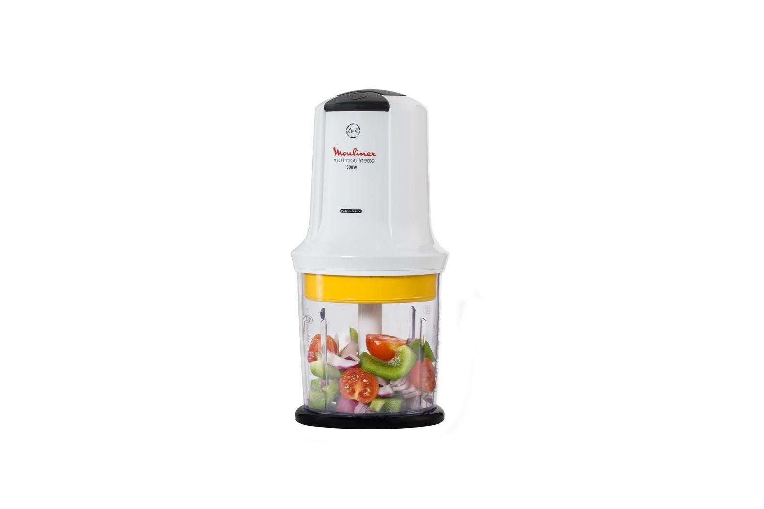 Picadora MOULINEX AT723110 (500 W - 0,5 l - Plástico - Branco), miniatura 2