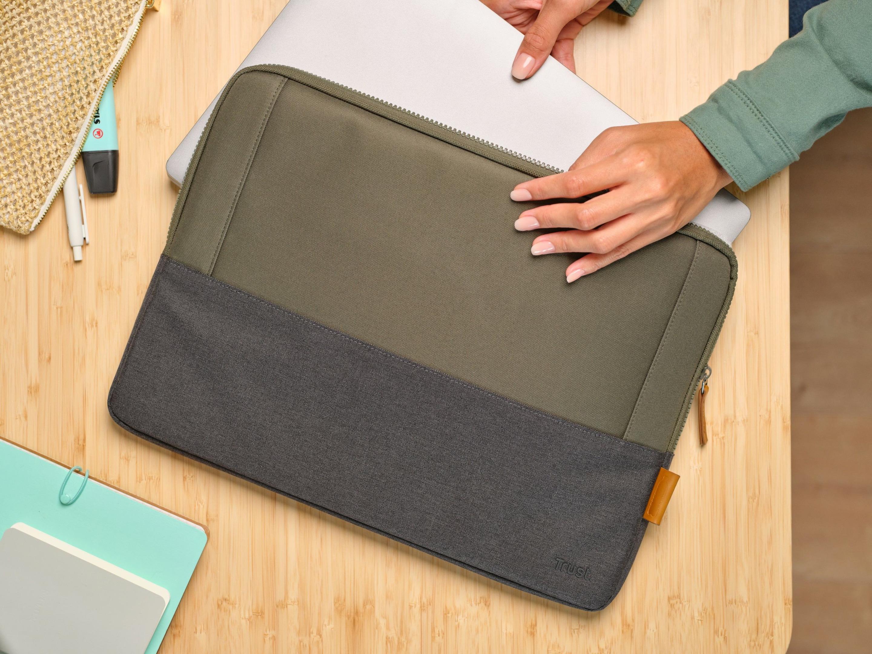 Bolsa para Portátil TRUST Lisboa (16" - 15 l - Poliéster - Verde) — miniatura 8