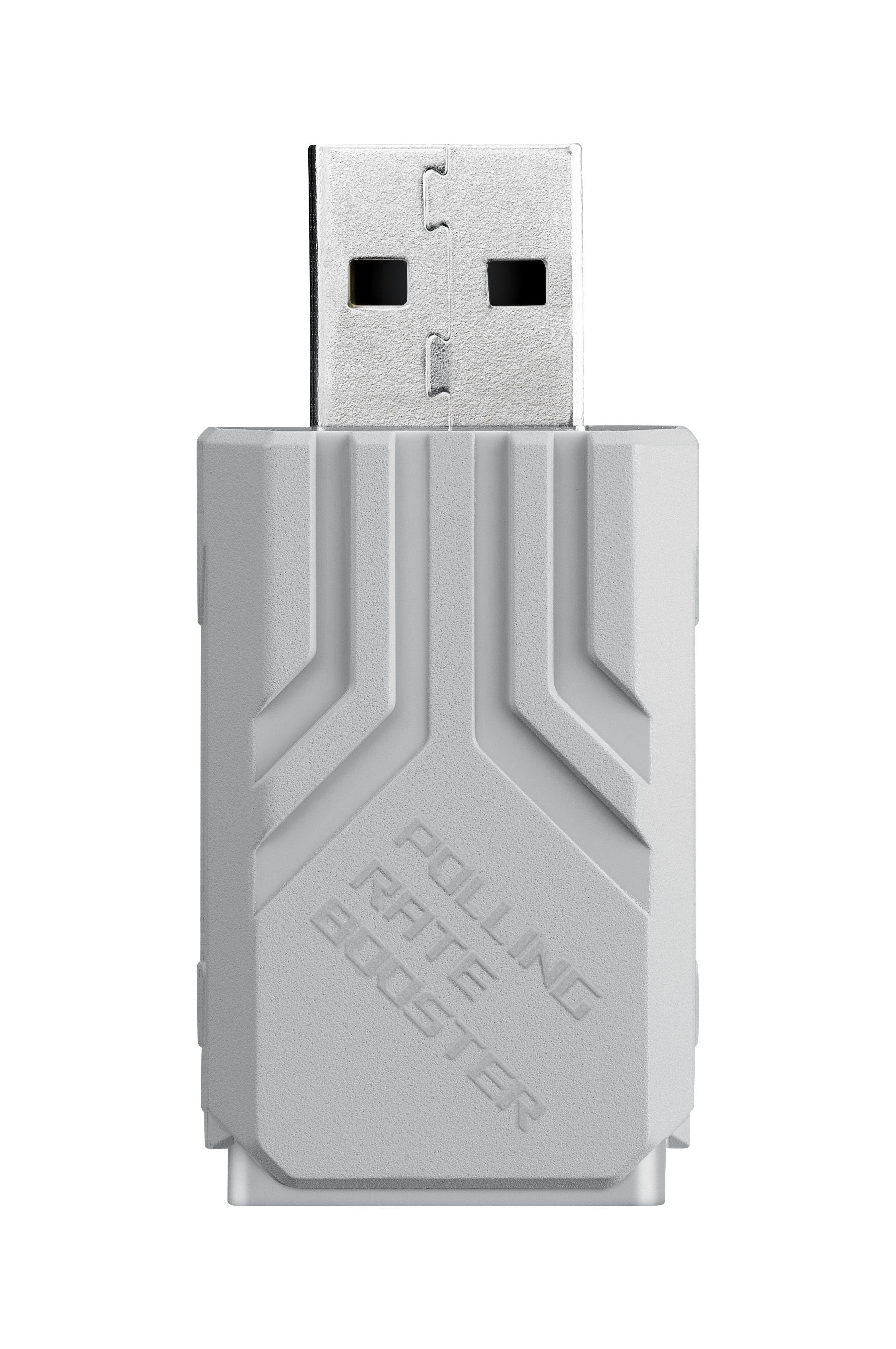 Reforço de Taxa de Sondagem ASUS ROG Polling Rate Booster (USB - Branco)