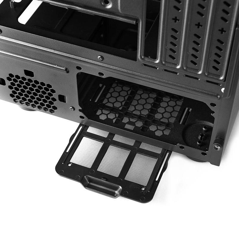 Caixa de Computador CHIEFTEC CI-02B-OP (Micro ATX, Mini-ITX - Cubo - SPCC - Preto) — miniatura 10