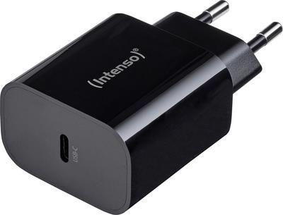 Carregador de Parede USB-C INTENSO 7802010 (20 W - Power Delivery 3.0, PPS - Preto)