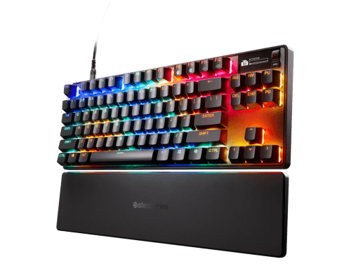 Teclado STEELSERIES Apex Pro TKL Gen 3 (Inglês - Magnetic-mechanical key switch - Tenkeyless - Preto)