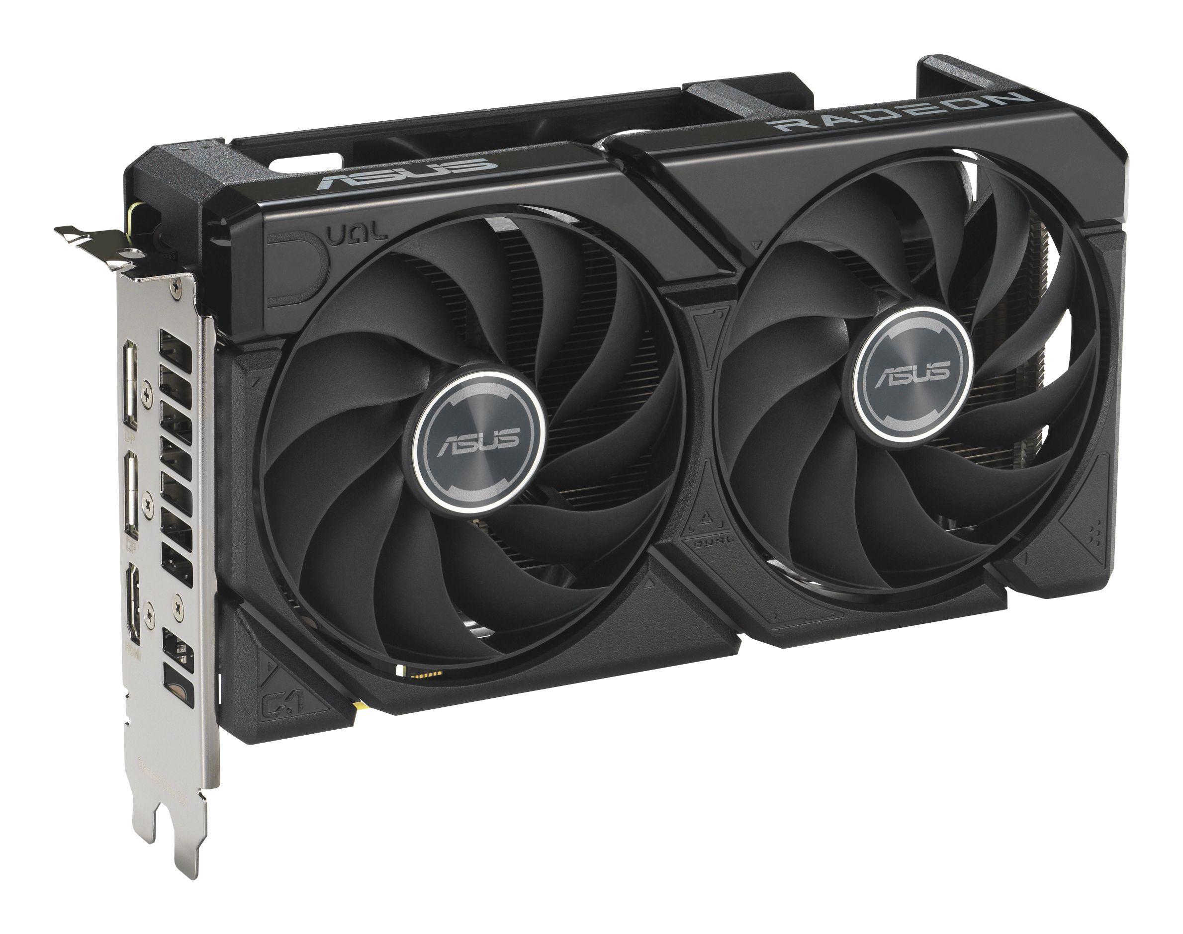 Placa Gráfica ASUS Dual Radeon RX 9060 XT (Radeon RX 9060 XT - 20 Gbit/s - 16 GB - Preto), miniatura 2