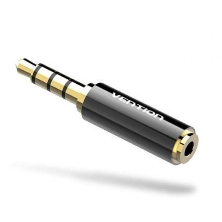 Adaptador entre Jacks VENTION BFBB0 (Jack 3,5 mm Macho para Jack 2,5 mm Fêmea - Preto)