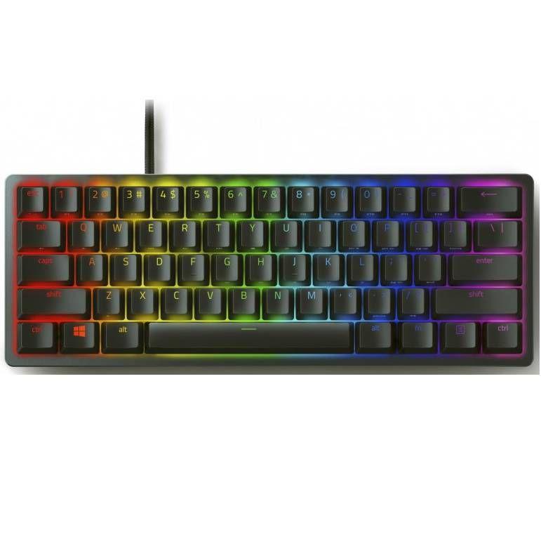 Teclado RAZER Huntsman Mini (Estados Unidos - Teclas óticas - Mini - Branco) — miniatura 2