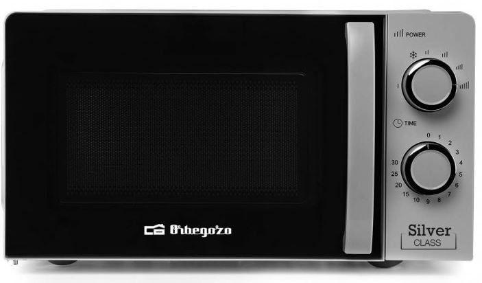 Micro-ondas Independente ORBEGOZO MI2118 (700 W - 20 L - Rotativo - Preto/Inox) — miniatura 2