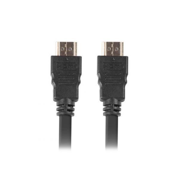 Cabo HDMI LANBERG CA-HDMI-11CC-0005-BK (0,5 m - 30 Hz - HDMI Tipo A padrão, macho - Preto), miniatura 2