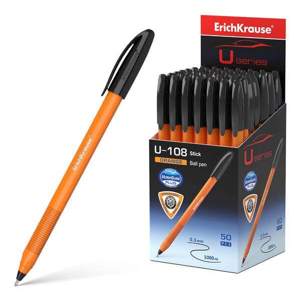 Esferográfica ERICHKRAUSE U-108 (Corpo Laranja)