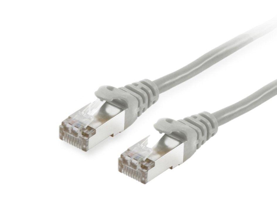 Cabo de Rede RJ45 EQUIP 605500 (1 m - RJ-45 macho - PoE+ - Cinzento)