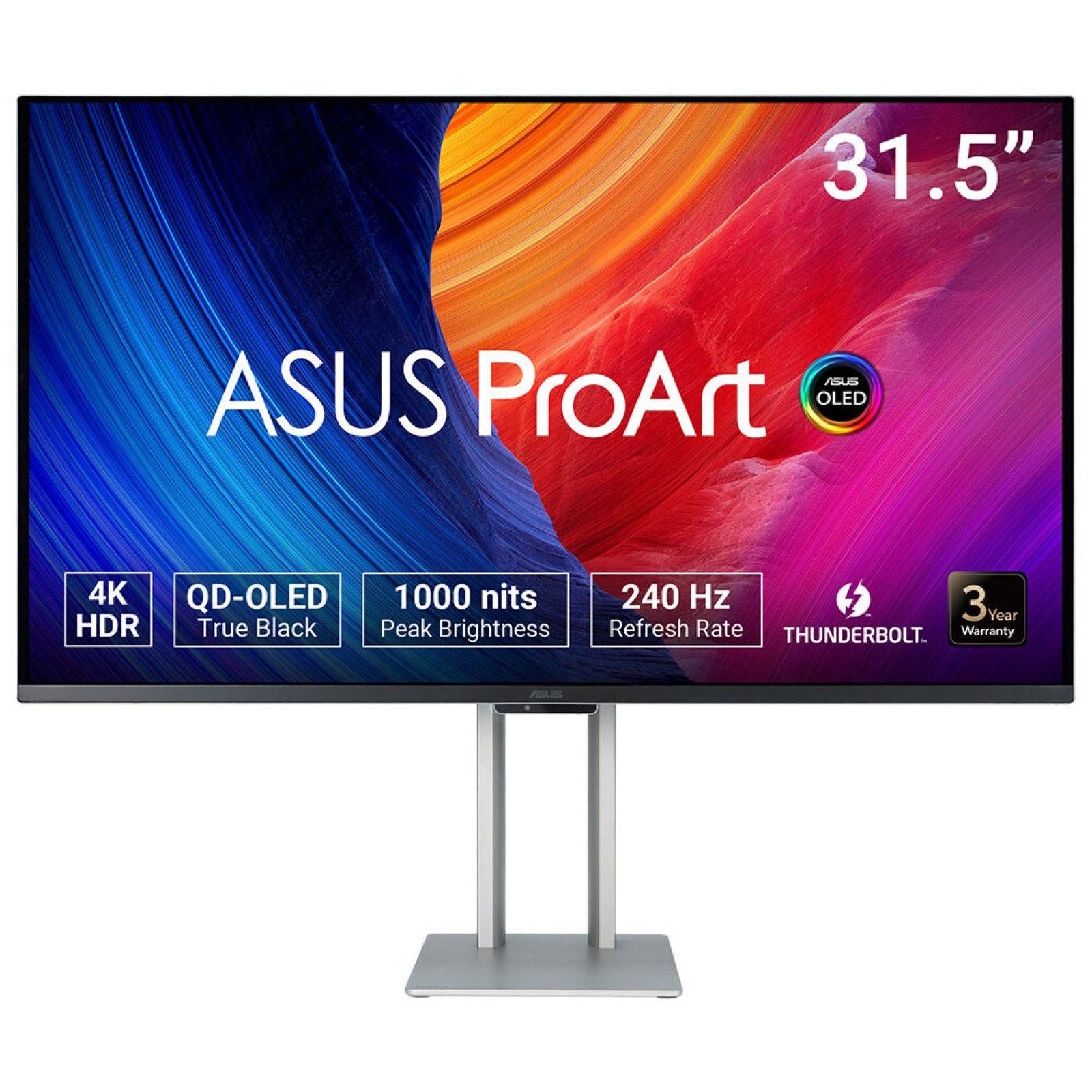 Monitor ASUS ProArt OLED PA32UCDM (31,5" - OLED - 240 Hz - Prateado)