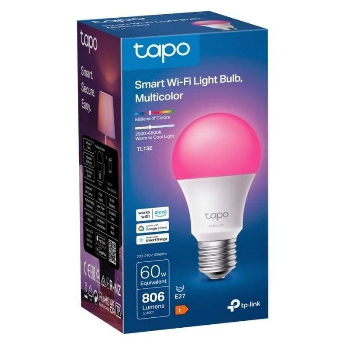 Lâmpada Inteligente TP-LINK Tapo TL13E (Branco/Metálico) — miniatura 2