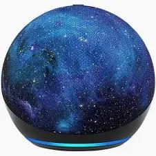 Coluna Inteligente AMAZON Echo Dot Kids 5.ª Geração Stardust (15 W - Sem fios - Espiral Arco-Íris)