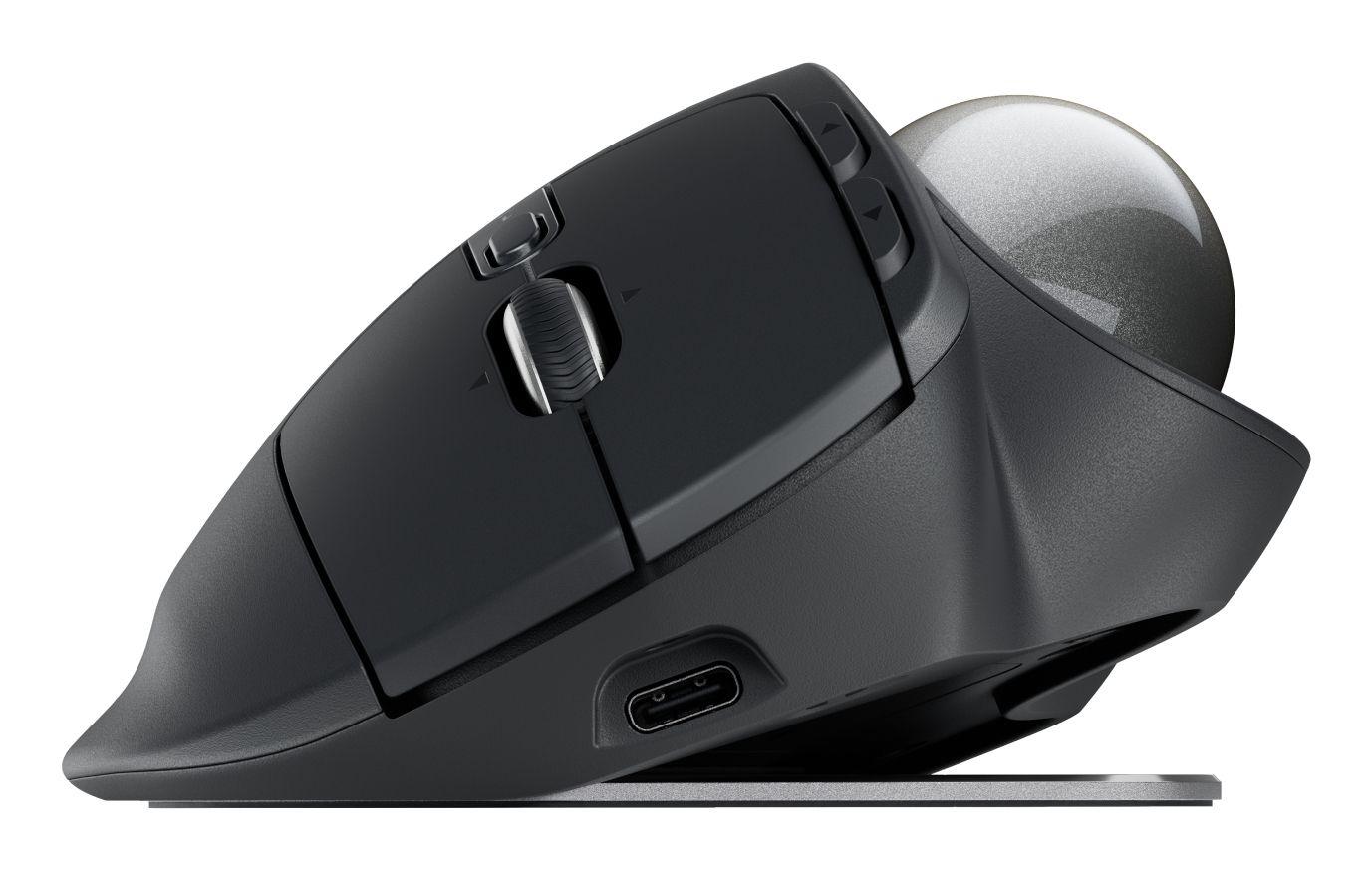 Rato LOGITECH MX Ergo S (Mão direita - 2048 DPI - Ótico - Grafite) — miniatura 4