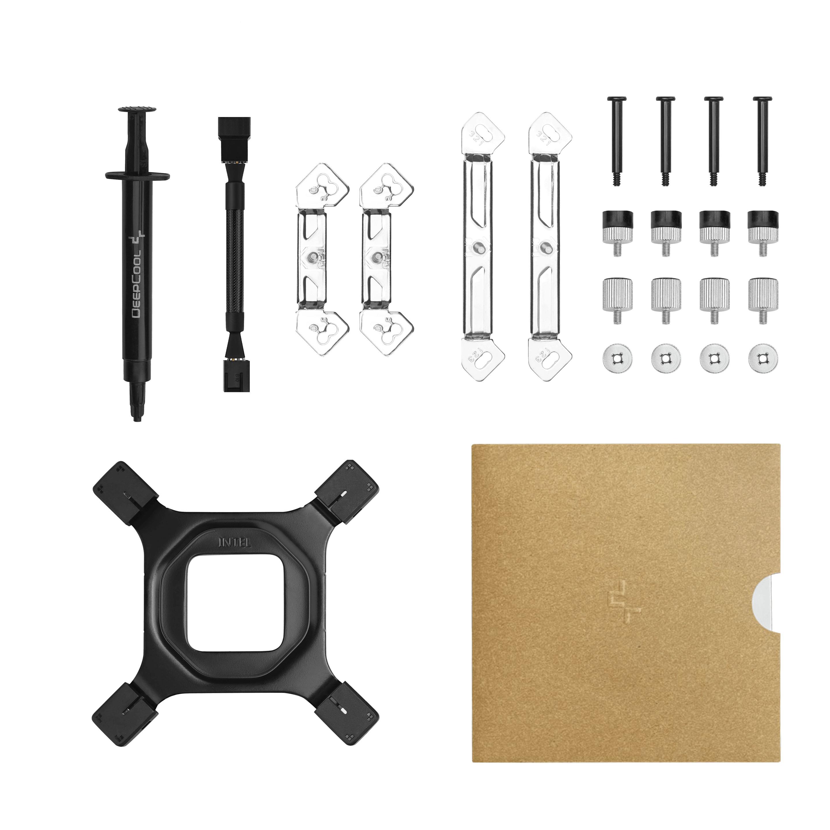 Dissipador CPU DEEPCOOL AN600 (12 cm - 1850 RPM - Branco - Preto) — miniatura 6