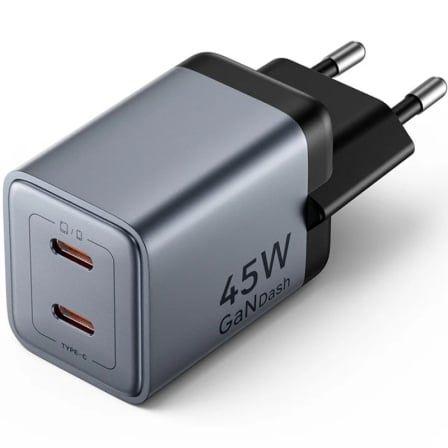 Carregador de Parede VENTION FCDH0-EU (GaN - Cinzento)