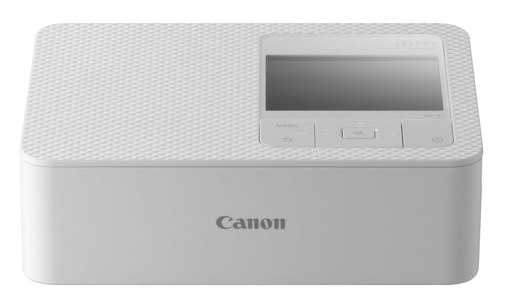 Impressora Fotográfica CANON SELPHY CP1500 (10 x 15 cm - Wi-Fi - Windows, macOS, Android, iOS - Branco)