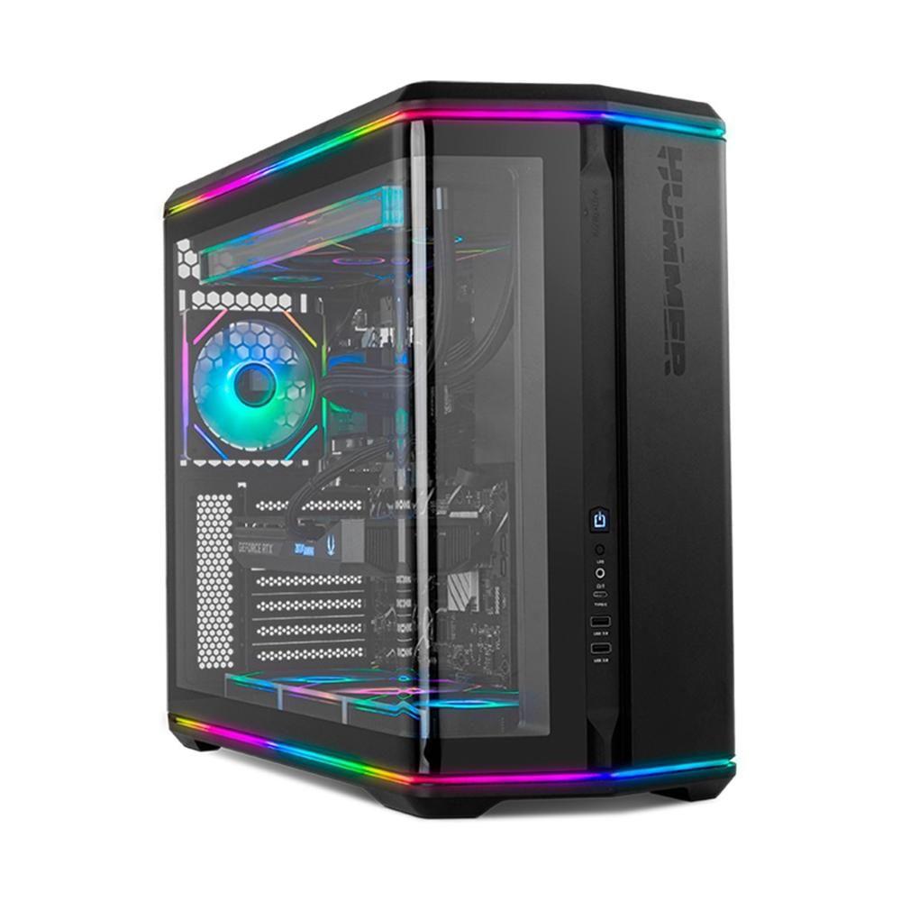 Caixa PC NOX Hummer Anvil (ATX, ITX, Micro ATX - Midi Tower - Multi - Preto)