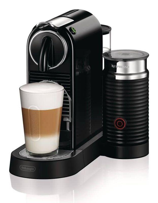 Máquina de Café de Cápsulas DELONGHI CitiZ & Milk (1710 W - 19 bar - 1 l - Preto), miniatura 2