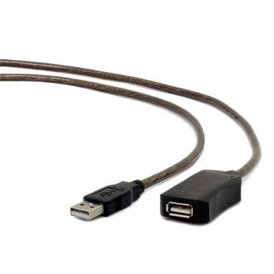 Cabo de Extensão USB GEMBIRD UAE-01-5M (5 m - USB A - Preto), miniatura 2