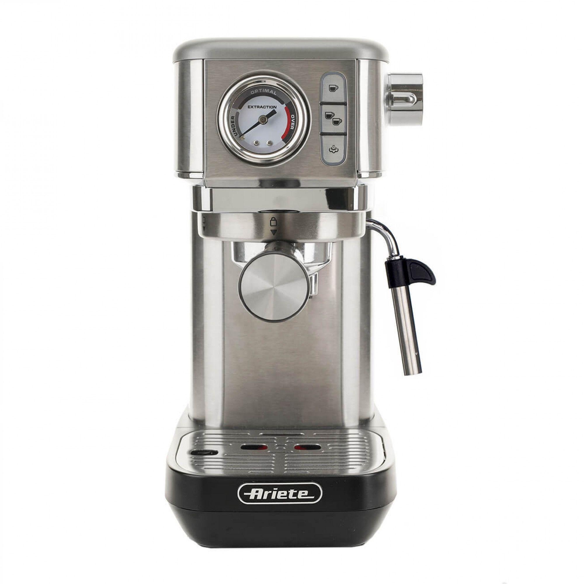 Máquina de Café Expresso Manual ARIETE 1381/10 (1300 W - 15 bar - 1,1 l - Prateado)