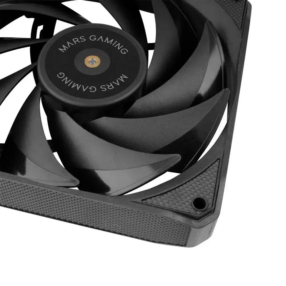 Kit de Ventoinhas MARS GAMING MF-NCLX2 (Preto), miniatura 4