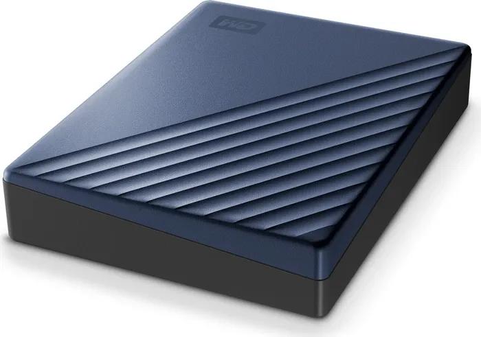 Disco Rígido Externo WESTERN DIGITAL My Passport Ultra 5 TB (5 TB - 2,5" - USB Type-C - Azul) — miniatura 3