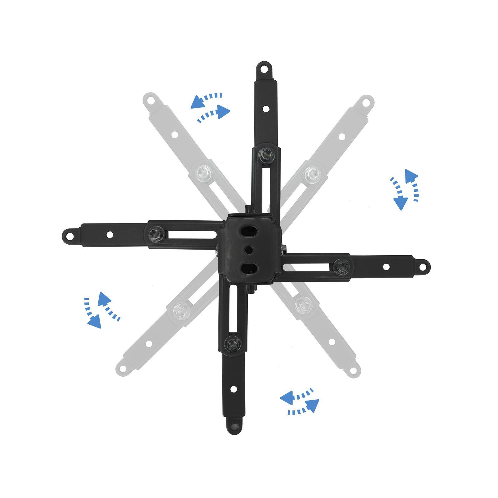 Suporte de Teto para Projetor TOOQ PJ2012T-B (20 kg - Teto - -15-15° - Preto), miniatura 4