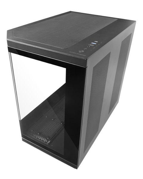 Caixa ATX MARS GAMING MC-3TCORE (ATX, Micro ATX, Mini-ITX - Semitorre - SGCC, vidro temperado - Preto)