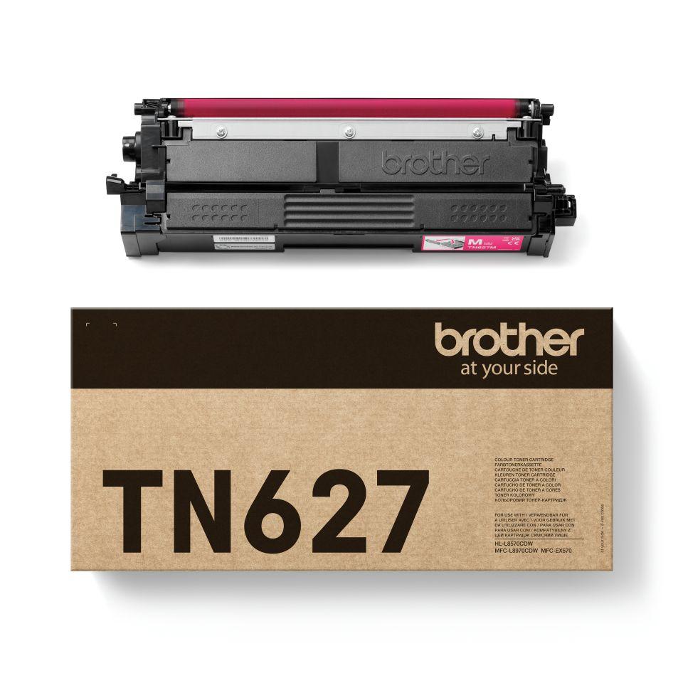 Toner BROTHER TN-627M (10 000 páginas - Magenta)