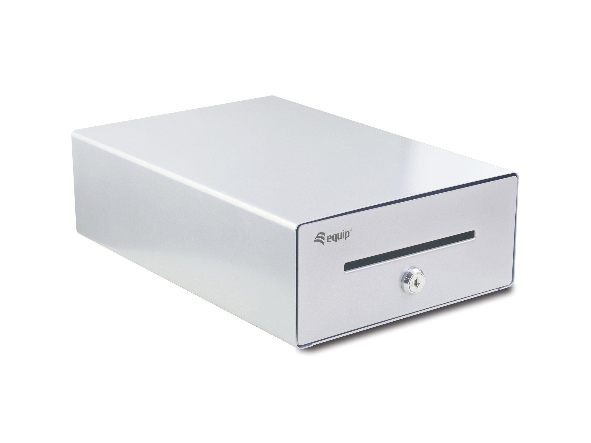 Gaveta de Dinheiro EQUIP 351012 (Manual e Automática - 230 x 338 x 110 mm - Prateado) — miniatura 9