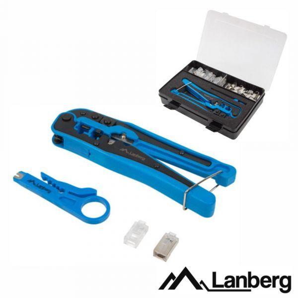 Conjunto de Ferramentas de Rede LANBERG NT-0301 (Preto/Azul), miniatura 2