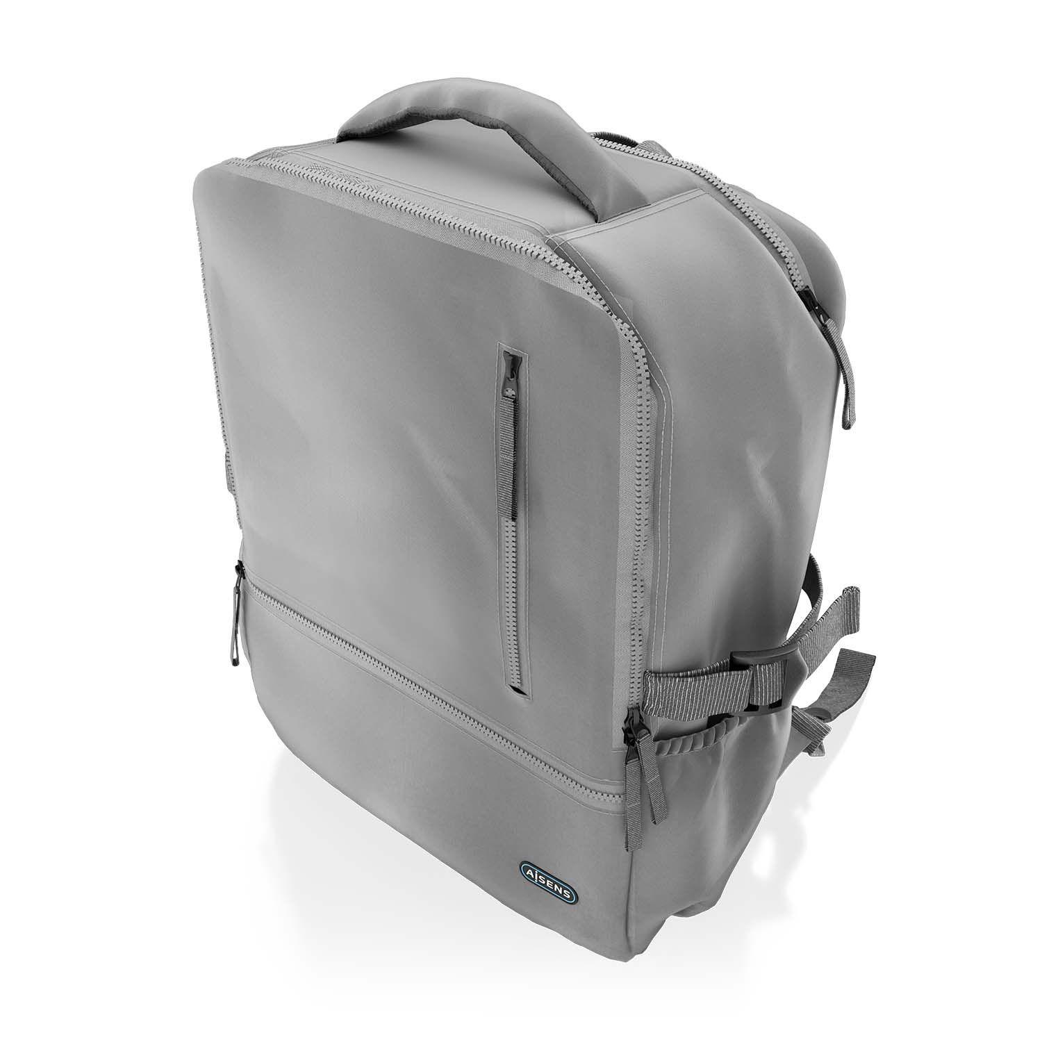 Mochila para Portátil AISENS ASBG-BP087-GR (15,6" - Nylon - 39,6 cm - Cinzento), miniatura 2