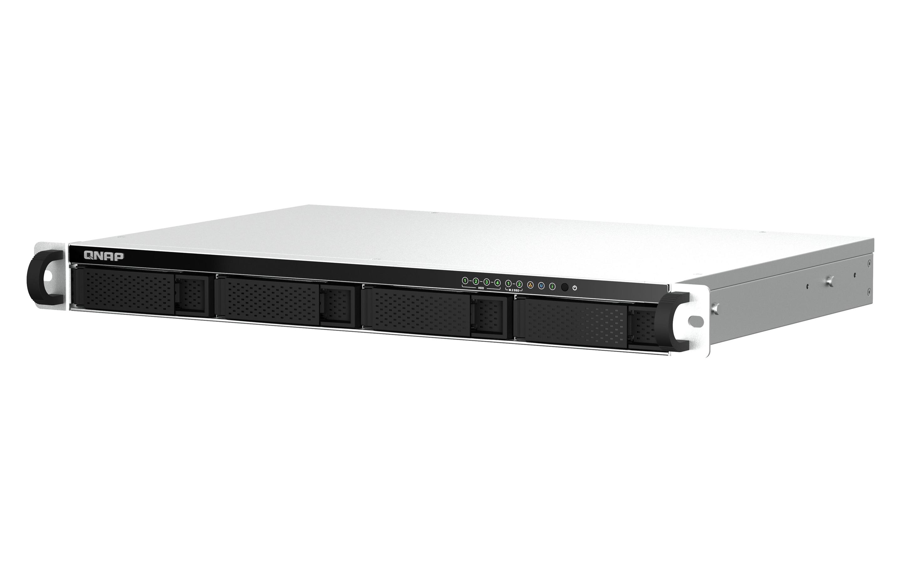 NAS QNAP TS-464eU-8G (Serial ATA III, Serial ATA II - 8 GB - 4 baias - Alumínio e Preto), miniatura 4