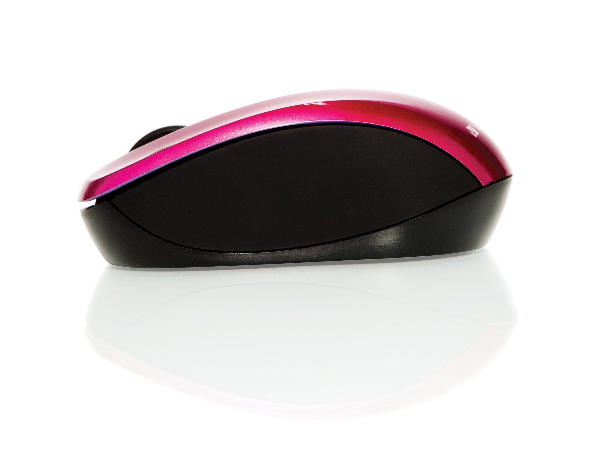 Rato VERBATIM Go Nano (1600 DPI - Rato ótico - RF Wireless - Rosa) — miniatura 4