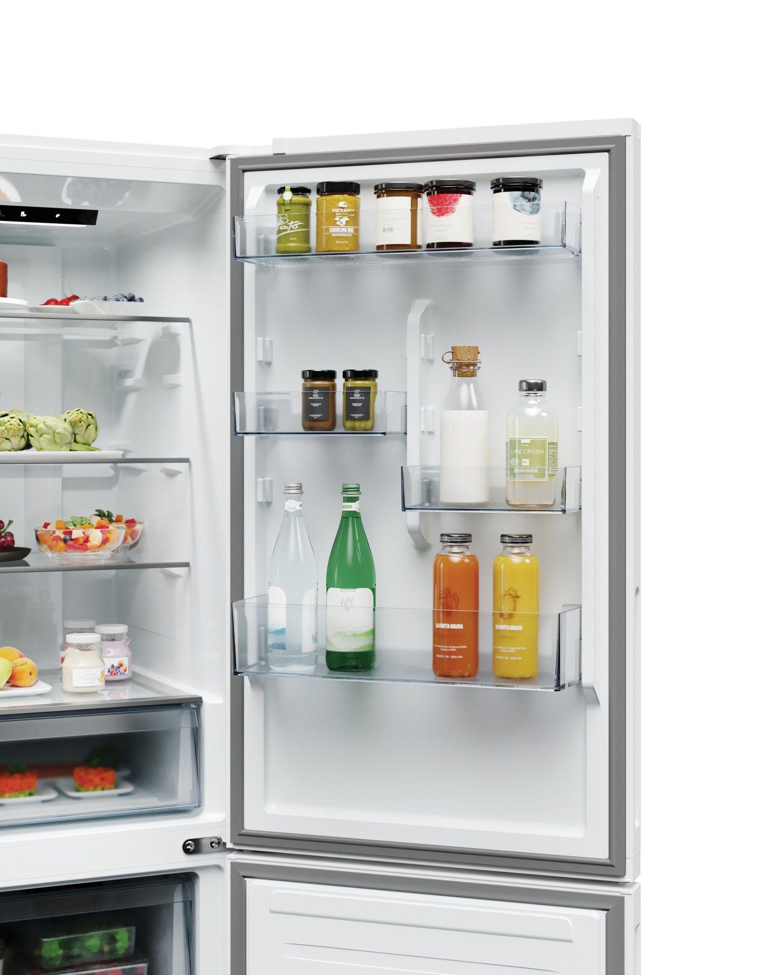 Frigorífico Combinado Independente HOOVER HONCQ2T618EW (355 l - 185x59,5x66,7 cm - 185 cm - Branco) — miniatura 10