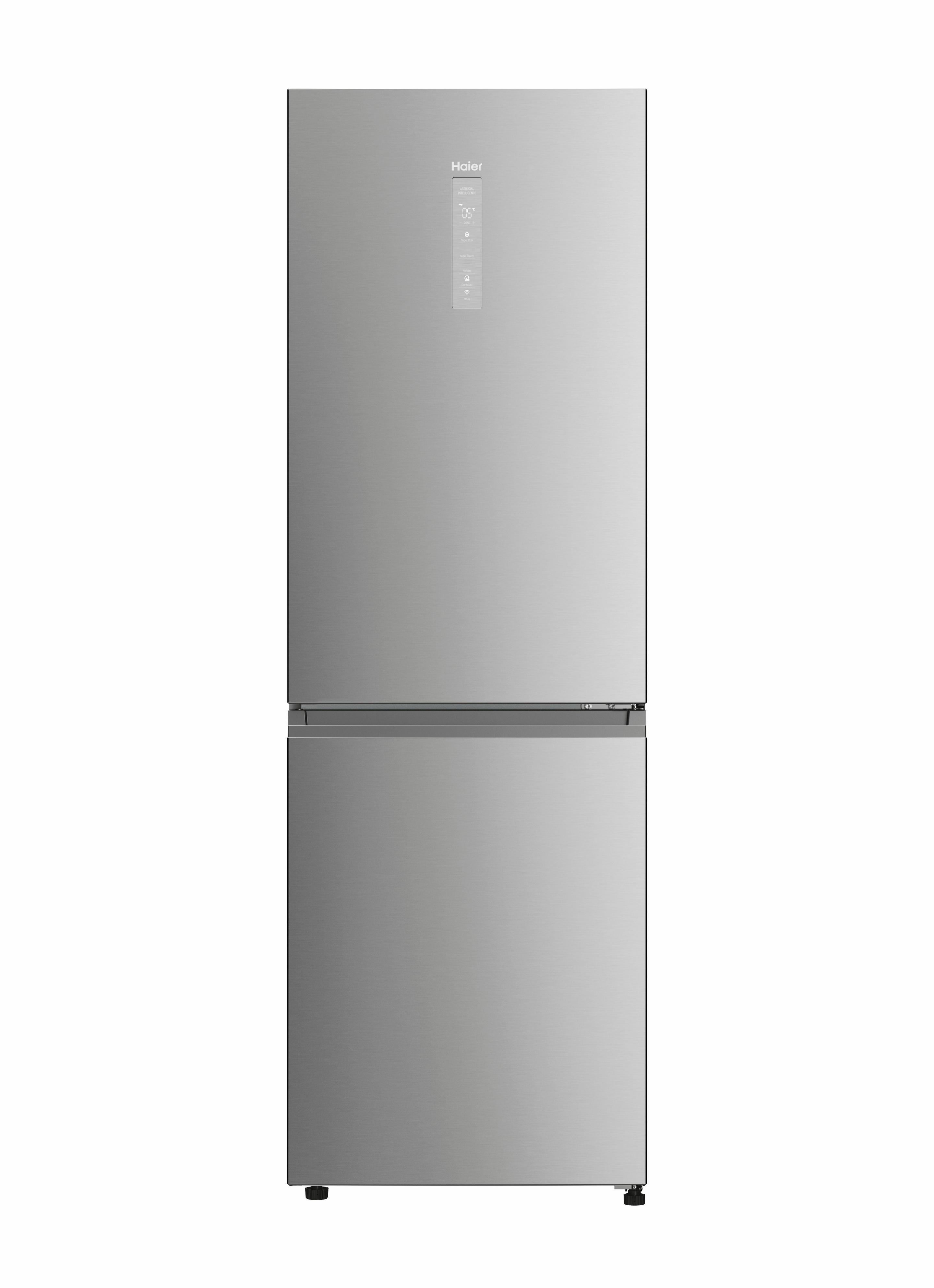 Frigorífico Combinado Independente HAIER HDPW5618CNPK (352 l - hOn - 185x59,5x66,7 cm - Prateado)