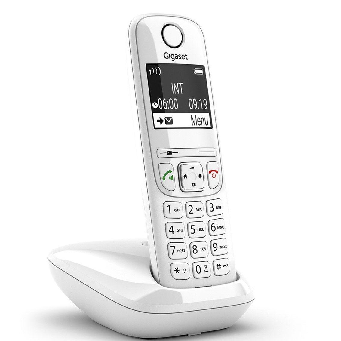 Telefone Sem Fios GIGASET AS690 (14 h - 2" - Branco)
