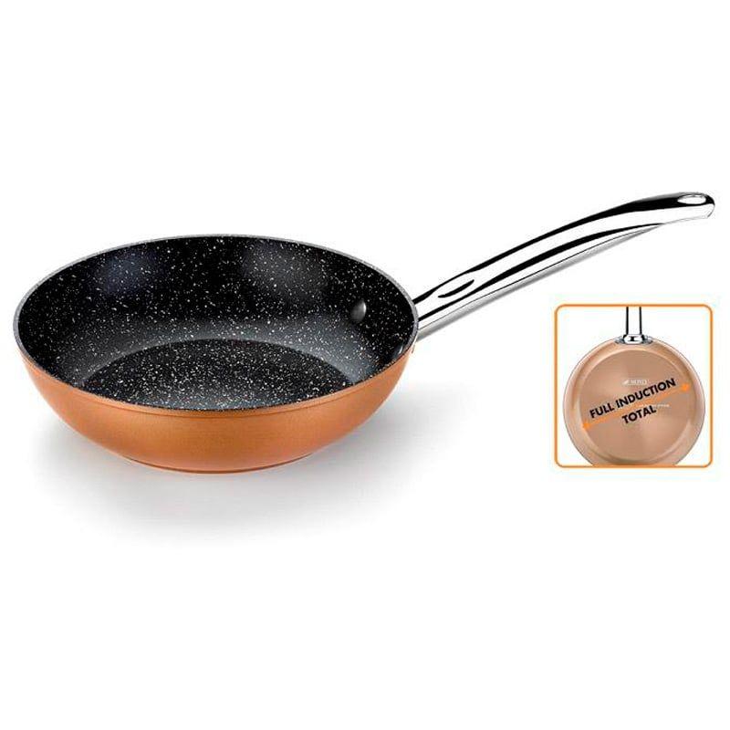 Frigideira MONIX Copper Indução 740020 (Alumínio - 20 cm - Cobre)