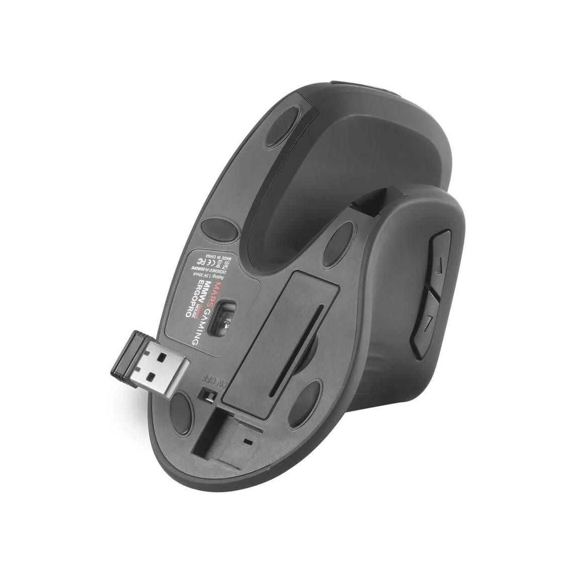 Rato Vertical MARS GAMING MMW-ERGOPRO (Mão direita - 3200 DPI - Ótico - Preto), miniatura 5