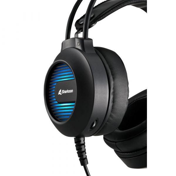 Headset Gaming SHARKOON SKILLER SGH20 (Binaural - Com fios - Circum-aural - Preto), miniatura 2