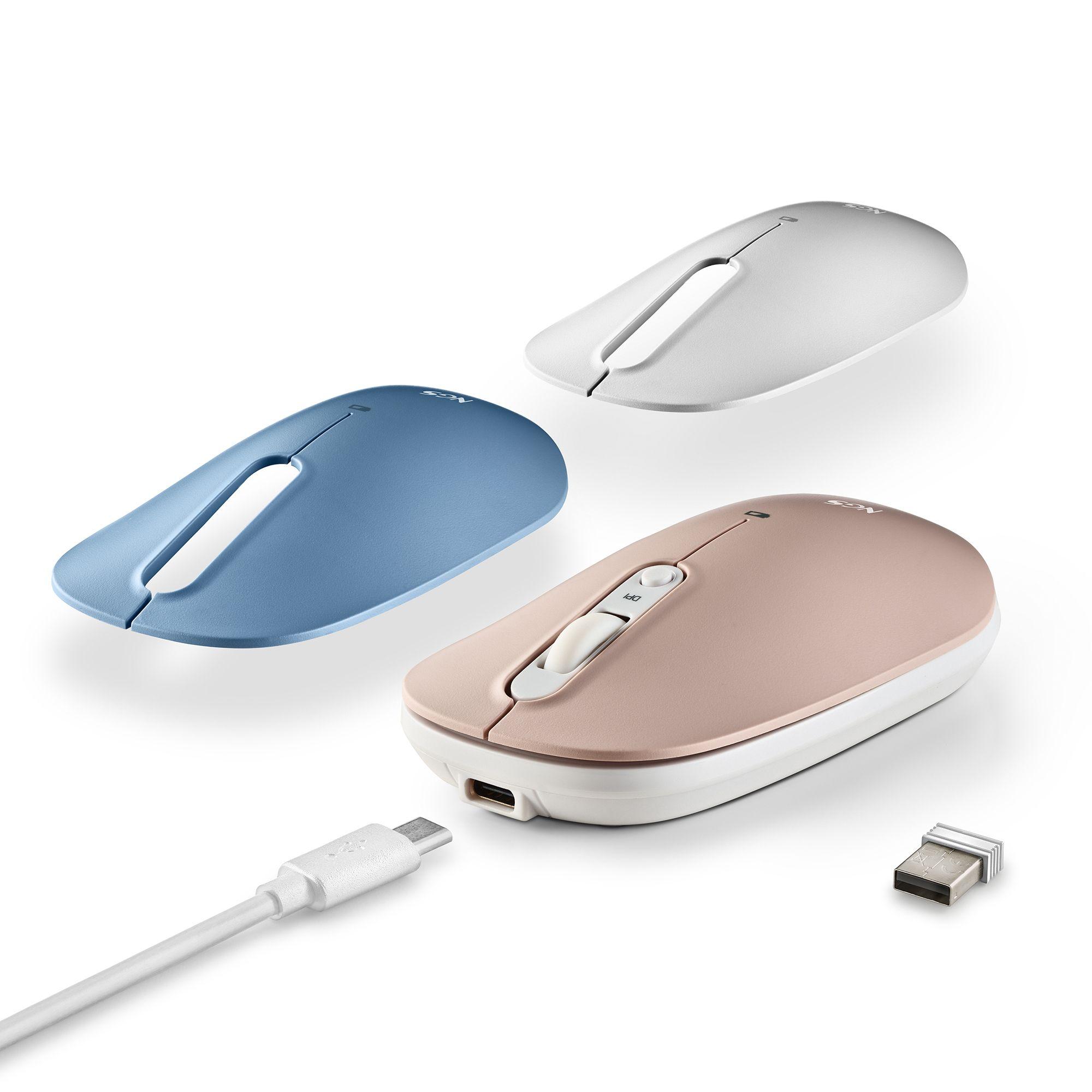 Rato NGS Shell-RB (Ambidestro - 1600 DPI - Ótico - Multicor) — miniatura 4
