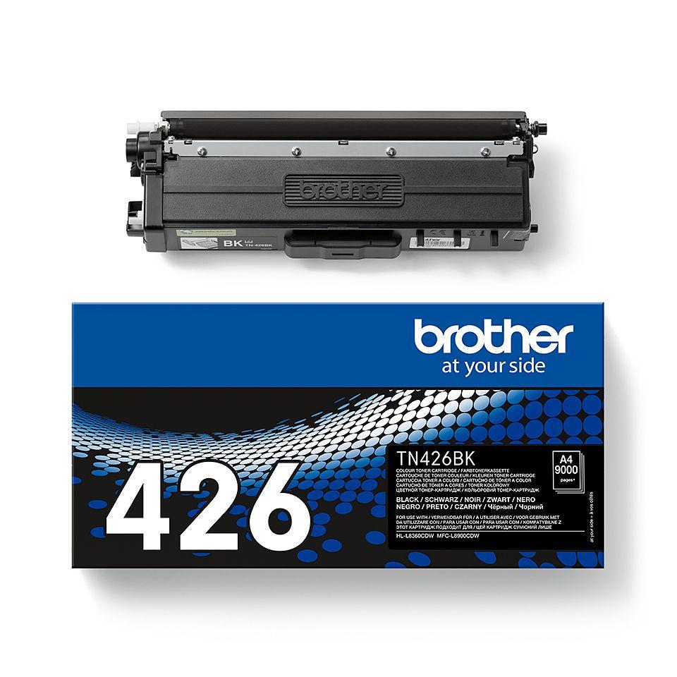 Toner BROTHER TN-426BK (9000 páginas - Preto), miniatura 4