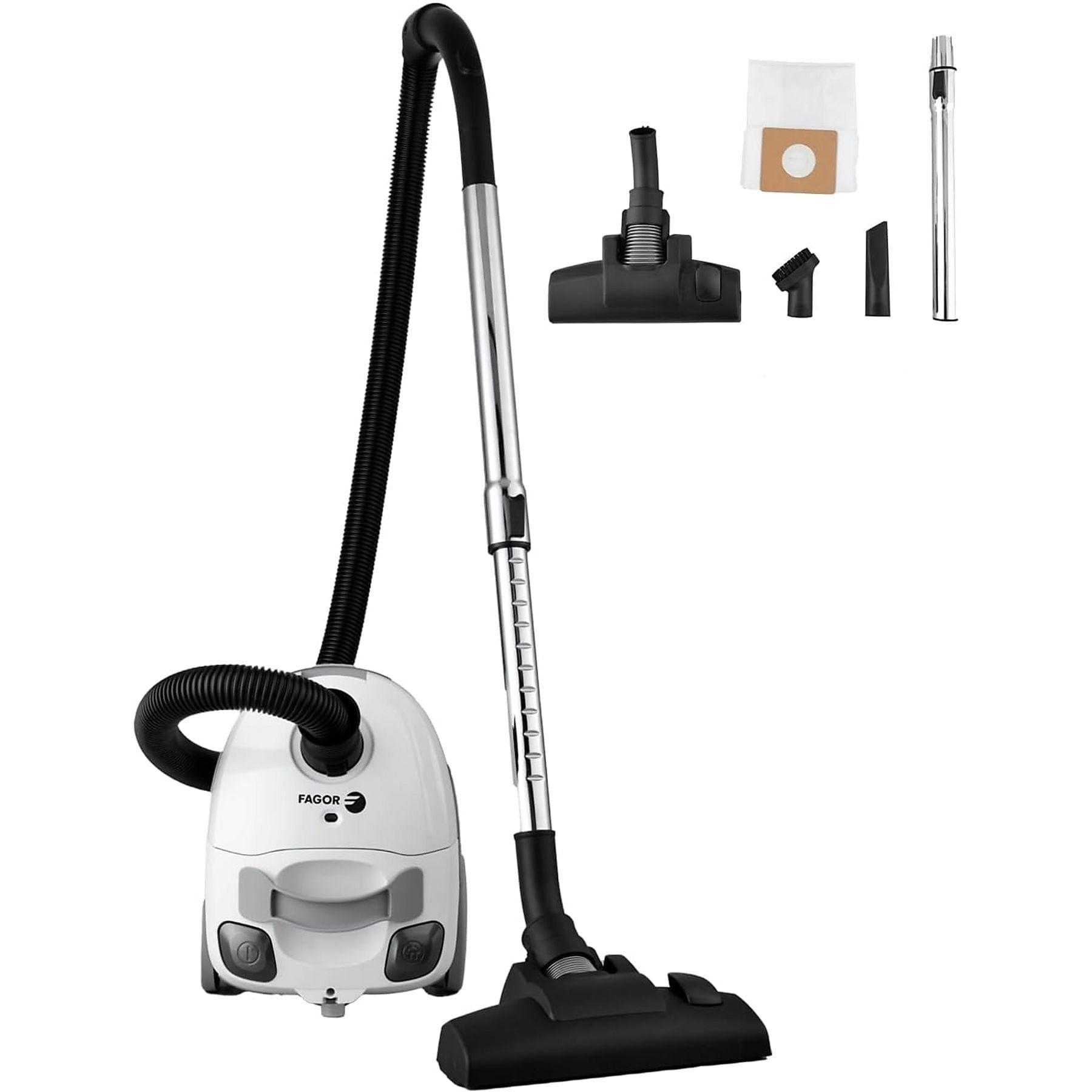 Aspirador com Saco FAGOR ARES ESSENTIAL 8FF6BCAC-5D0 (Altura 31,5 cm - 17 kPa - 1,5 L)