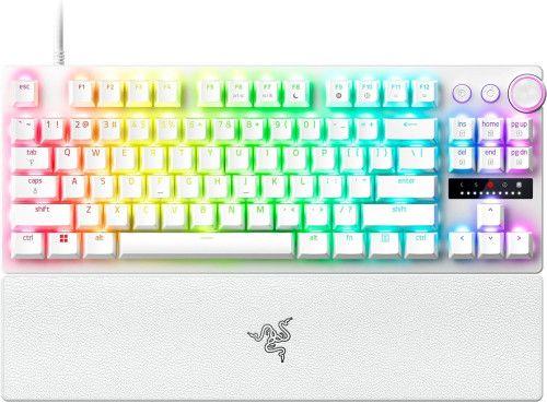 Teclado RAZER Huntsman V3 Pro Tenkeyless (Inglês - Teclas óticas - USB - Branco)