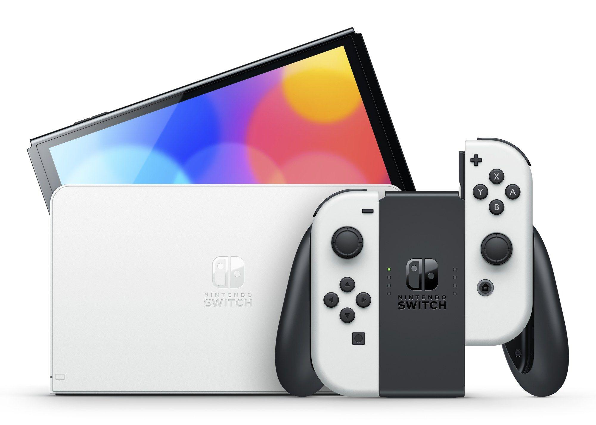 Consola Portátil NINTENDO Switch OLED (NVIDIA - 64 GB - 7" - Branco) — miniatura 2