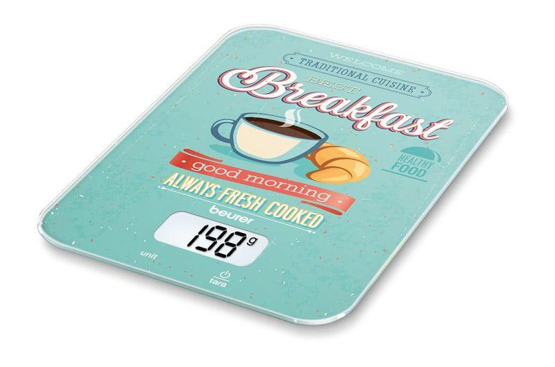 Balança de Cozinha BEURER KS 19 Breakfast (Altura 1,65 cm)