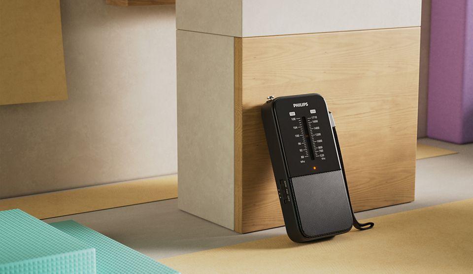 Rádio Portátil PHILIPS TAR1509/00 (1 x 3,5 mm - Preto), miniatura 8