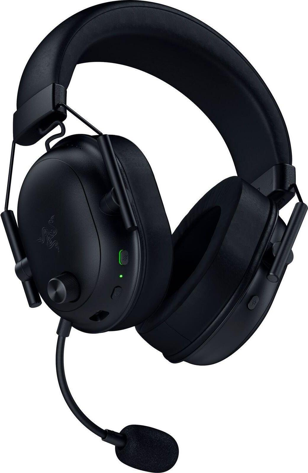 Headset RAZER BlackShark V3 (Binaural - Sem fios e com fios - Circum-aural - Preto)